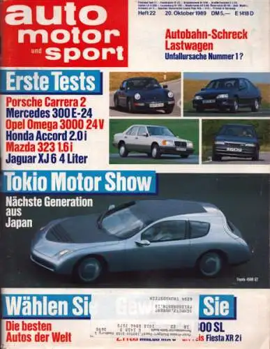 Auto, Motor & Sport 1989 Heft 22