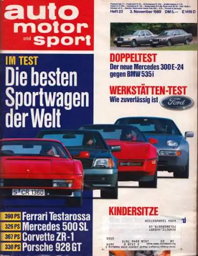 Auto, Motor & Sport 1989 Heft 23