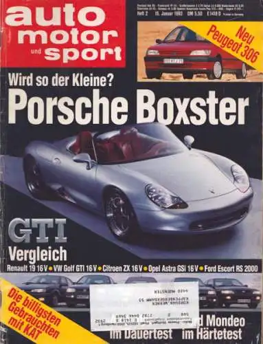 Auto, Motor & Sport 1993 Heft 2