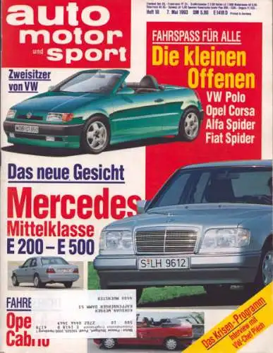 Auto, Motor & Sport 1993 Heft 10