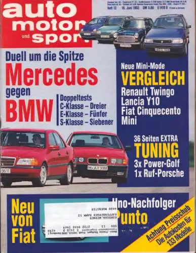 Auto, Motor & Sport 1993 Heft 13