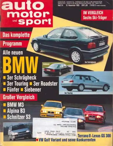 Auto, Motor & Sport 1993 Heft 24