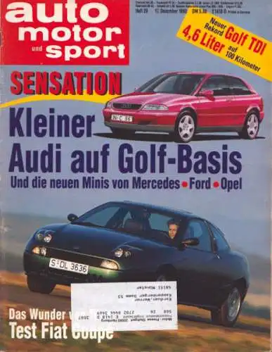 Auto, Motor & Sport 1993 Heft 26