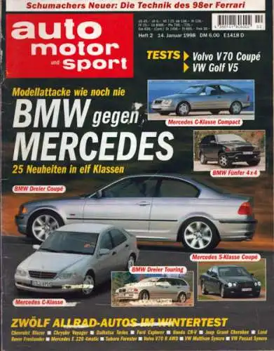 Auto, Motor & Sport 1998 Heft 2