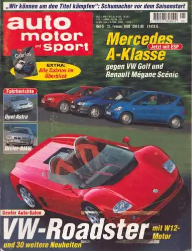 Auto, Motor & Sport 1998 Heft 5