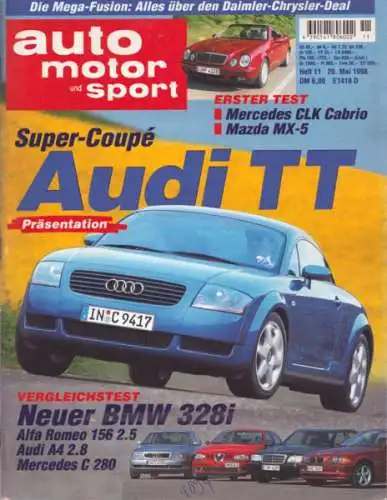 Auto, Motor & Sport 1998 Heft 11