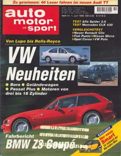 Auto, Motor & Sport 1998 Heft 14