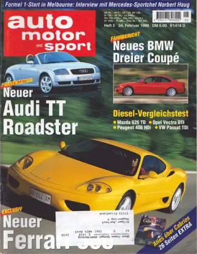 Auto, Motor & Sport 1999 Heft 5