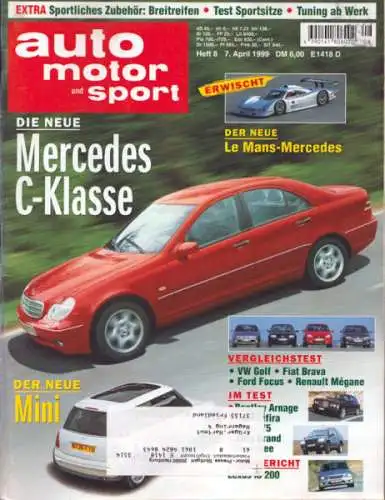 Auto, Motor & Sport 1999 Heft 8