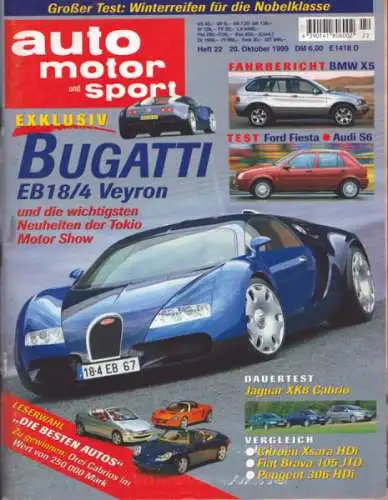Auto, Motor & Sport 1999 Heft 22