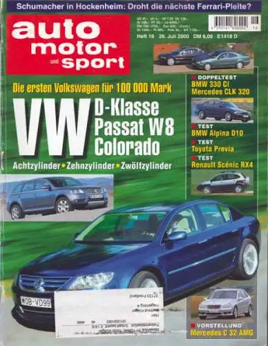 Auto, Motor & Sport 2000 Heft 16