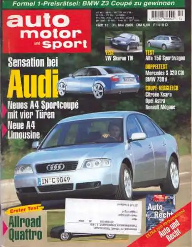 Auto, Motor & Sport 2000 Heft 12