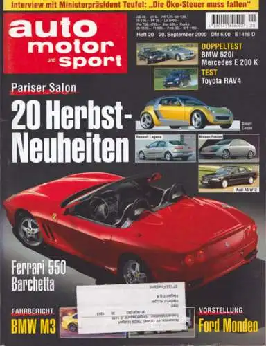 Auto, Motor & Sport 2000 Heft 20