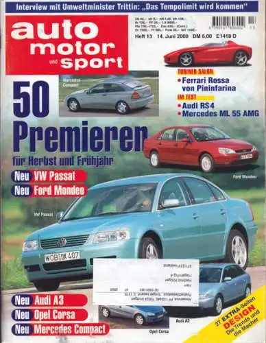 Auto, Motor & Sport 2000 Heft 13