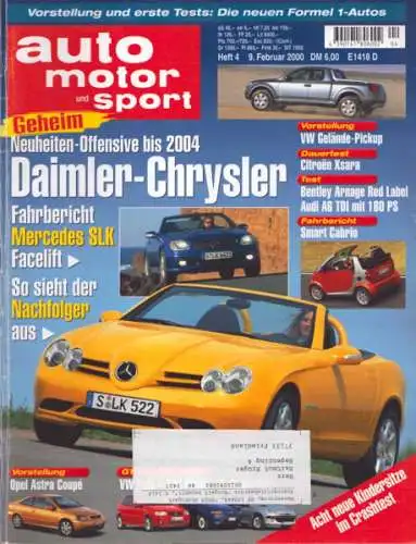 Auto, Motor & Sport 2000 Heft 4