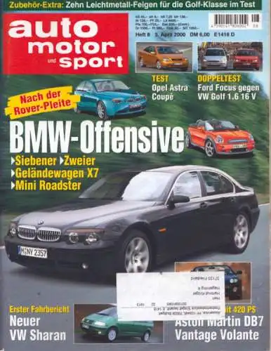Auto, Motor & Sport 2000 Heft 8