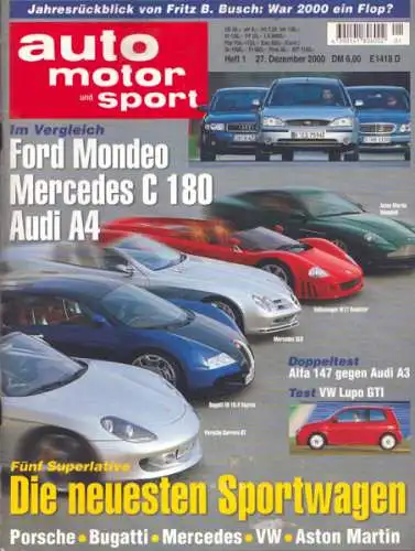 Auto, Motor & Sport 2001 Heft 1