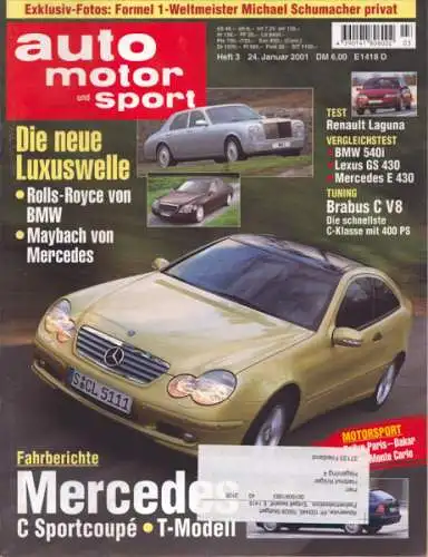 Auto, Motor & Sport 2001 Heft 3