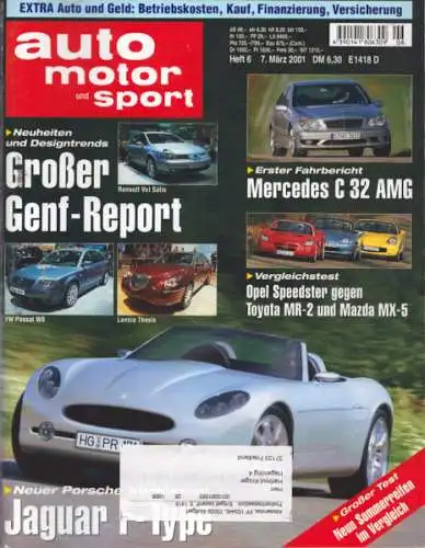 Auto, Motor & Sport 2001 Heft 6