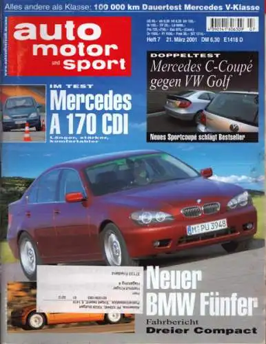 Auto, Motor & Sport 2001 Heft 7