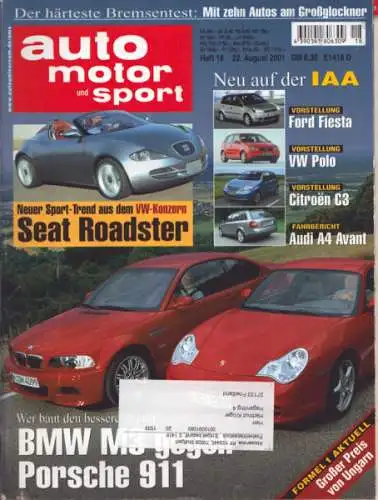 Auto, Motor & Sport 2001 Heft 18