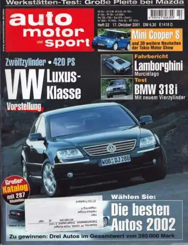 Auto, Motor & Sport 2001 Heft 22