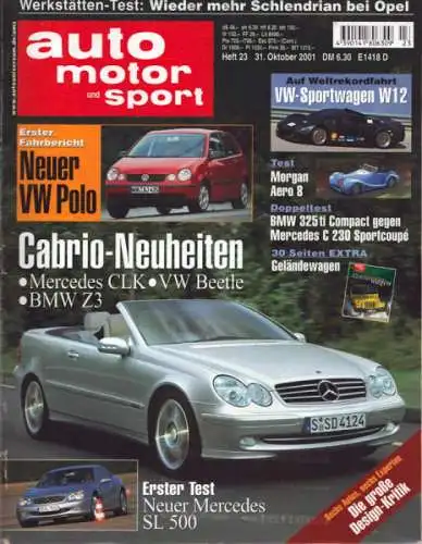 Auto, Motor & Sport 2001 Heft 23