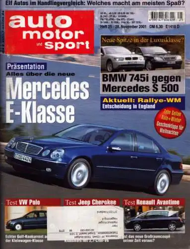 Auto, Motor & Sport 2001 Heft 25