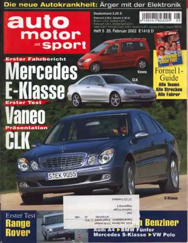 Auto, Motor & Sport 2002 Heft 5