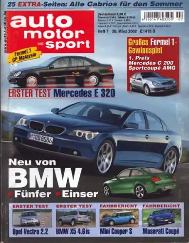 Auto, Motor & Sport 2002 Heft 7