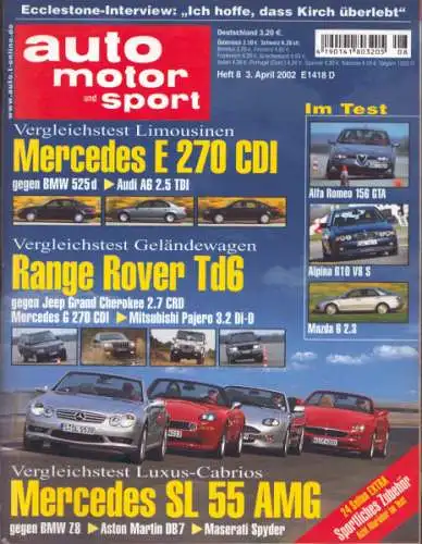 Auto, Motor & Sport 2002 Heft 8