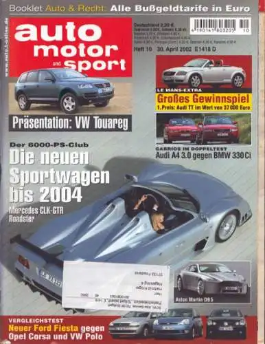 Auto, Motor & Sport 2002 Heft 10