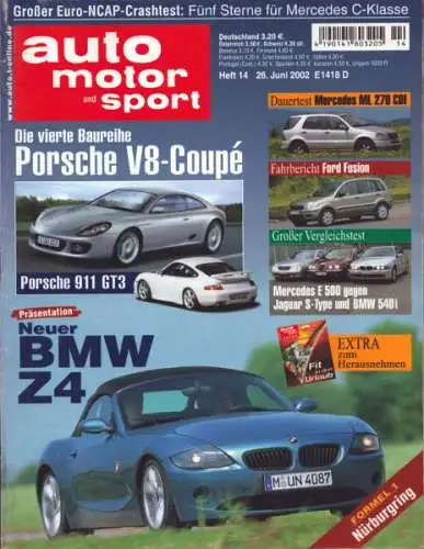 Auto, Motor & Sport 2002 Heft 14