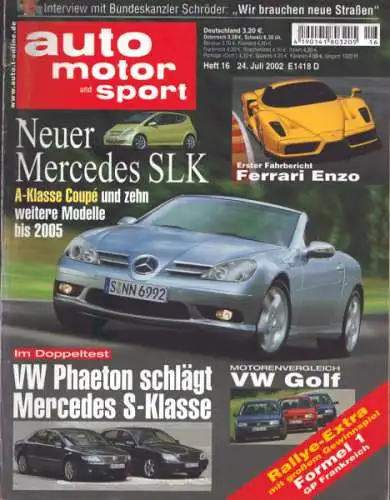 Auto, Motor & Sport 2002 Heft 16