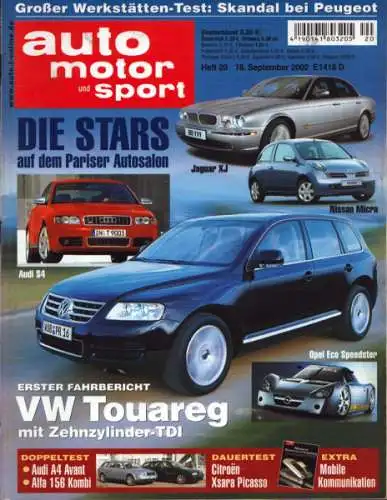 Auto, Motor & Sport 2002 Heft 20