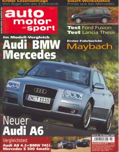 Auto, Motor & Sport 2002 Heft 23