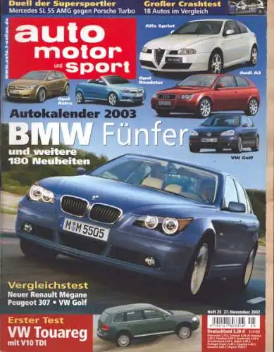 Auto, Motor & Sport 2002 Heft 25