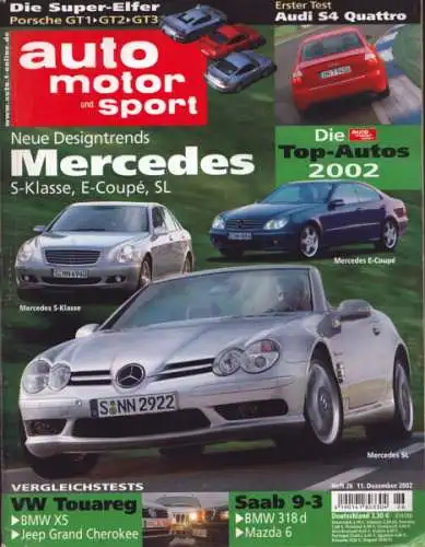 Auto, Motor & Sport 2002 Heft 26