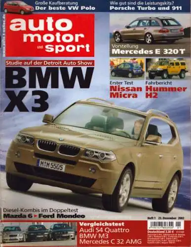 Auto, Motor & Sport 2003 Heft 1