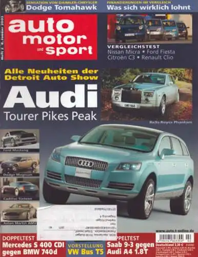 Auto, Motor & Sport 2003 Heft 2
