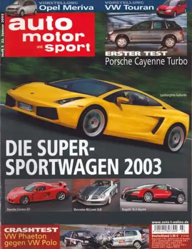 Auto, Motor & Sport 2003 Heft 3