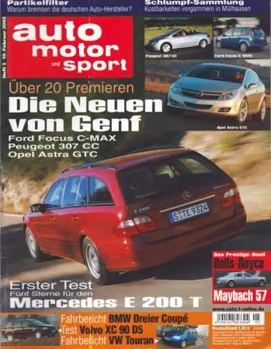 Auto, Motor & Sport 2003 Heft 5