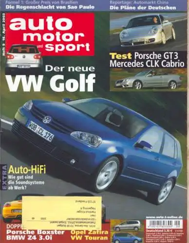 Auto, Motor & Sport 2003 Heft 9