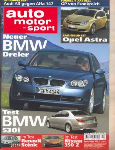 Auto, Motor & Sport 2003 Heft 15