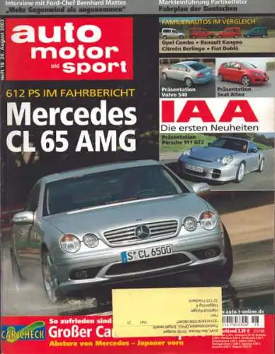 Auto, Motor & Sport 2003 Heft 18