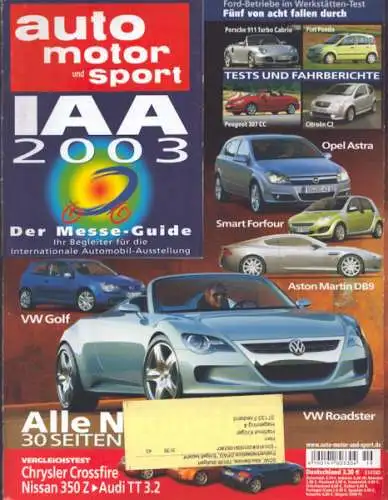 Auto, Motor & Sport 2003 Heft 19