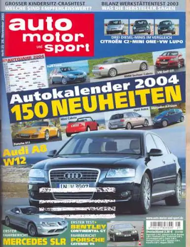 Auto, Motor & Sport 2003 Heft 25