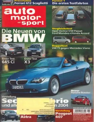 Auto, Motor & Sport 2003 Heft 26