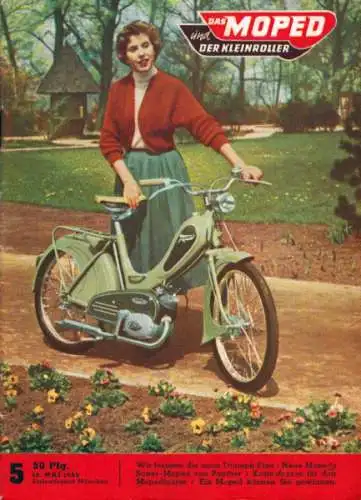 Moped und der Kleinroller 1955 Heft 5