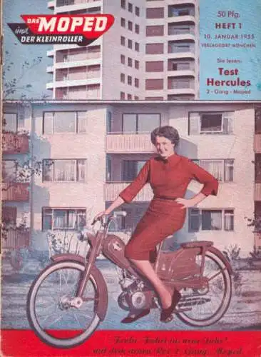 Moped und der Kleinroller 1955 Heft 1